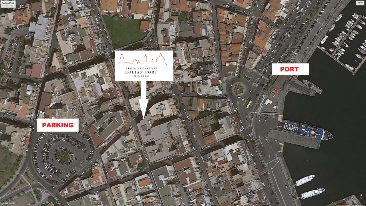 Eolian Port B&B Milazzo Exteriér fotografie